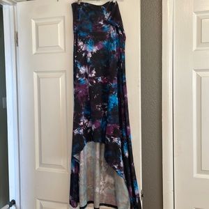 LulaRoe hi-low skirt